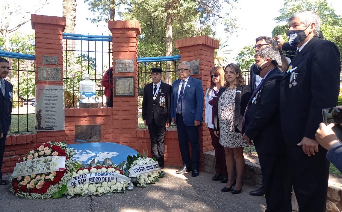 San Pedro de Jujuy honró a los héroes y caídos en Malvinas